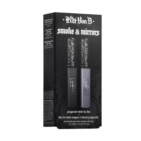 Kat Von D Smoke and mirrors grayscale mini lip duo - Picture 2 of 6